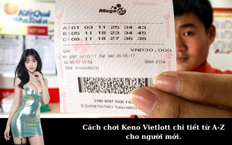 Cách chơi Keno Vietlott chi tiết từ A-Z cho người mới.